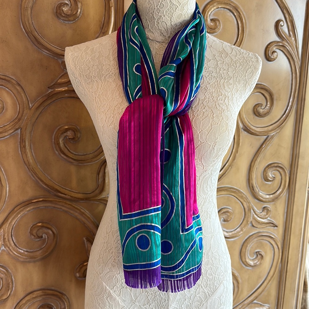 Adrienne Vittadini long neck scarf